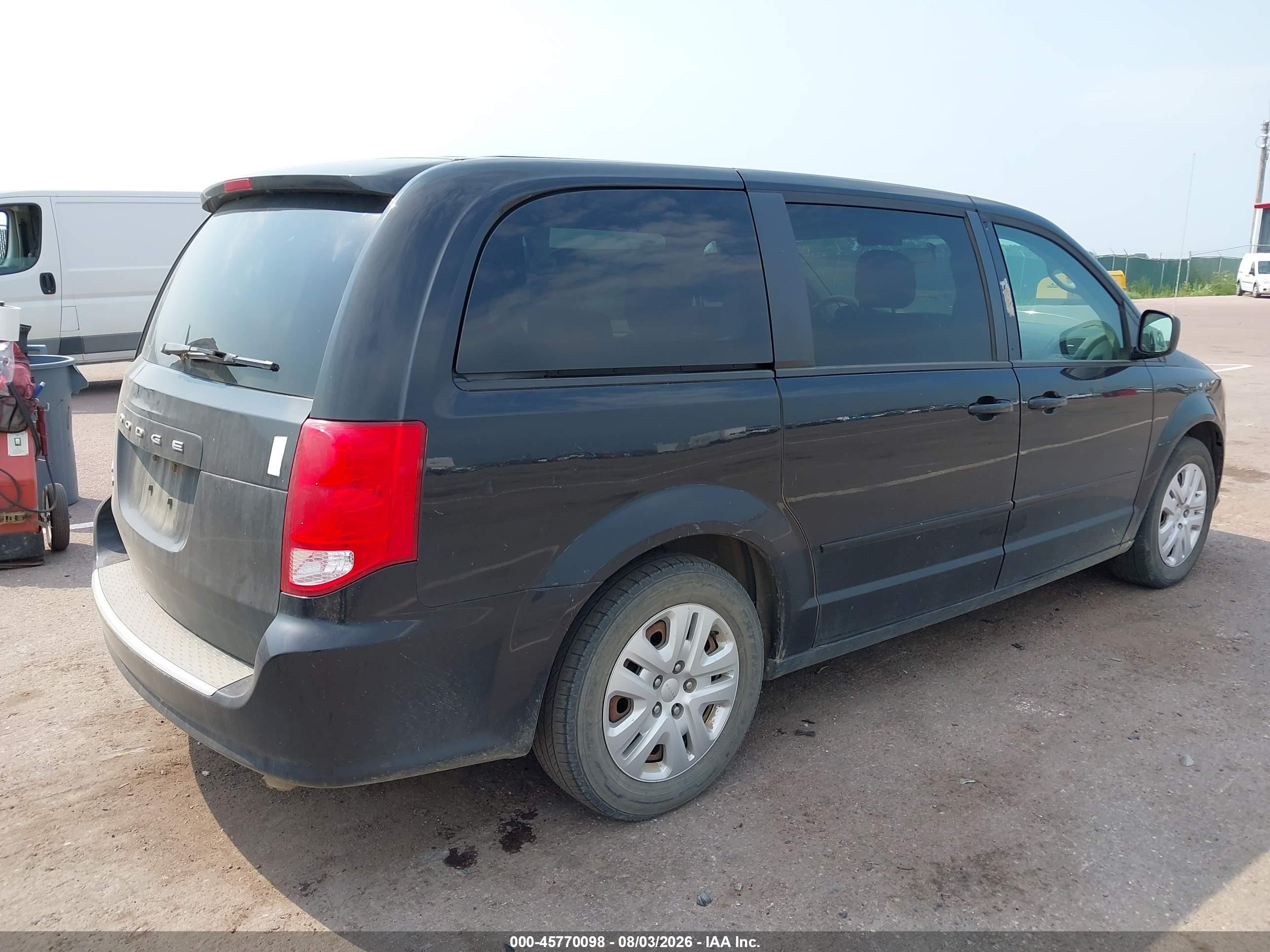 2015 DODGE GRAND CARAVAN SE — I4