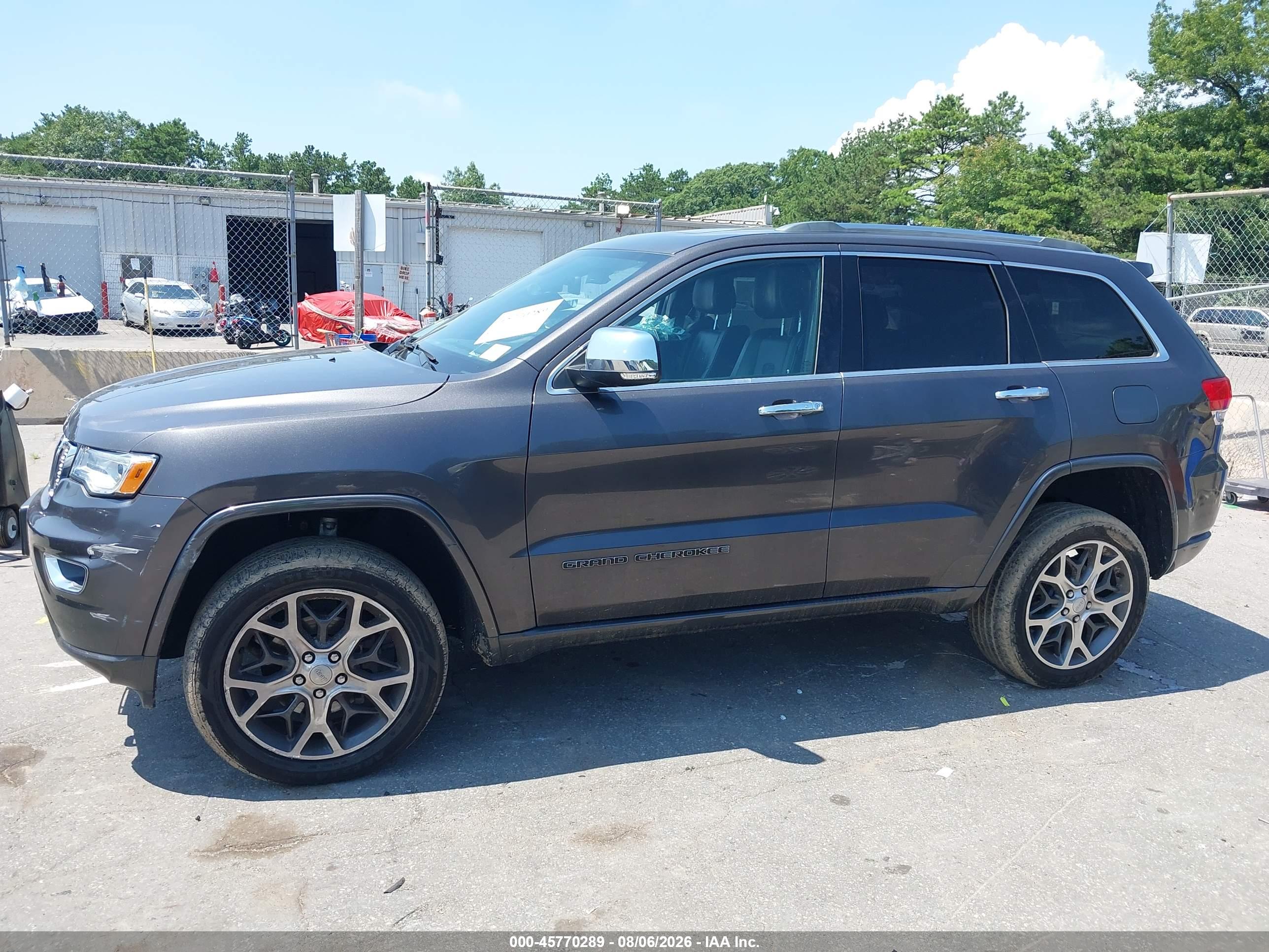2019 JEEP GRAND CHEROKEE OVERLAND 4X4