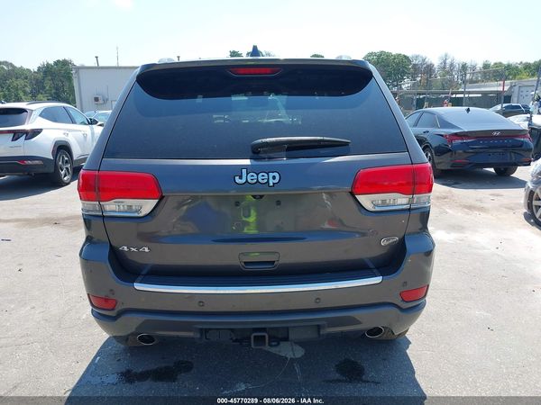 2019 JEEP GRAND CHEROKEE OVERLAND 4X4