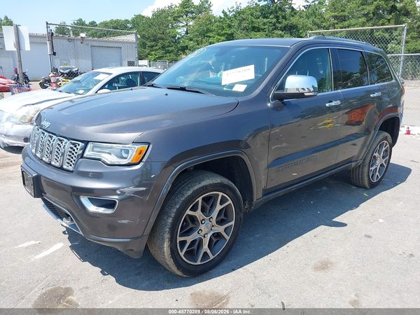 2019 JEEP GRAND CHEROKEE OVERLAND 4X4