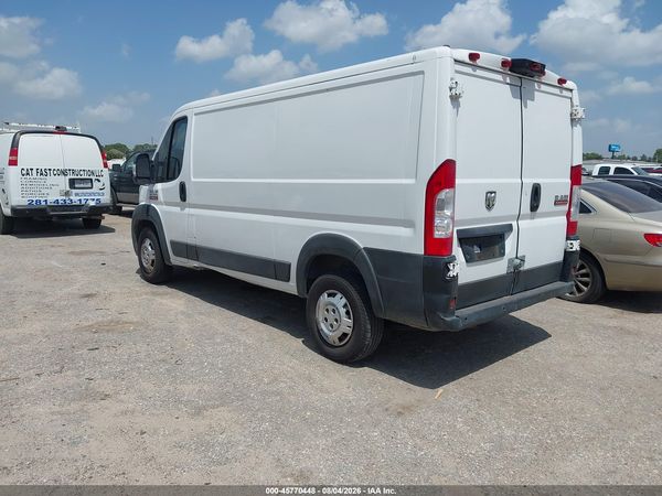 2019 RAM PROMASTER 1500 LOW ROOF 136 WB