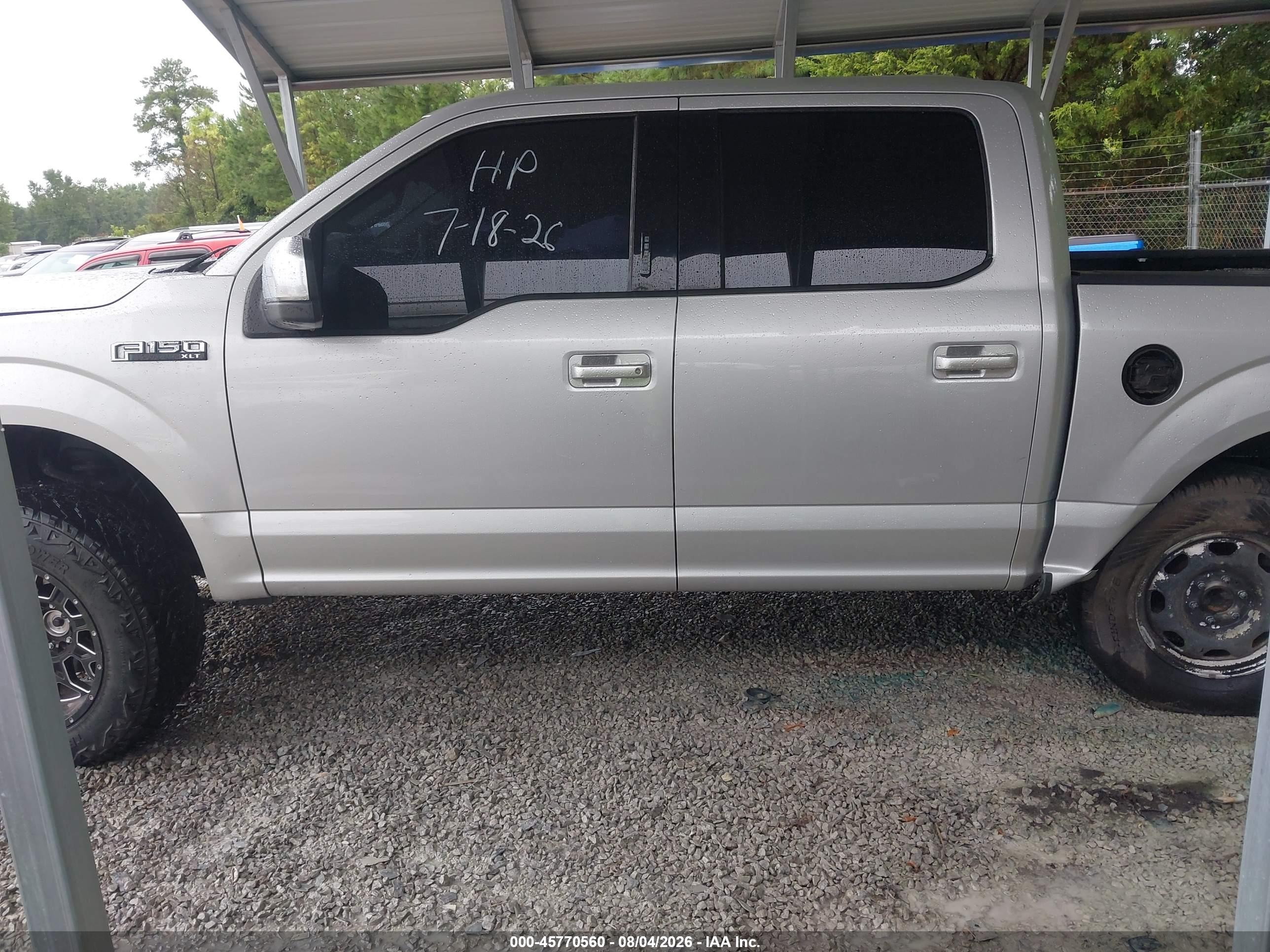 2017 FORD F-150 XLT