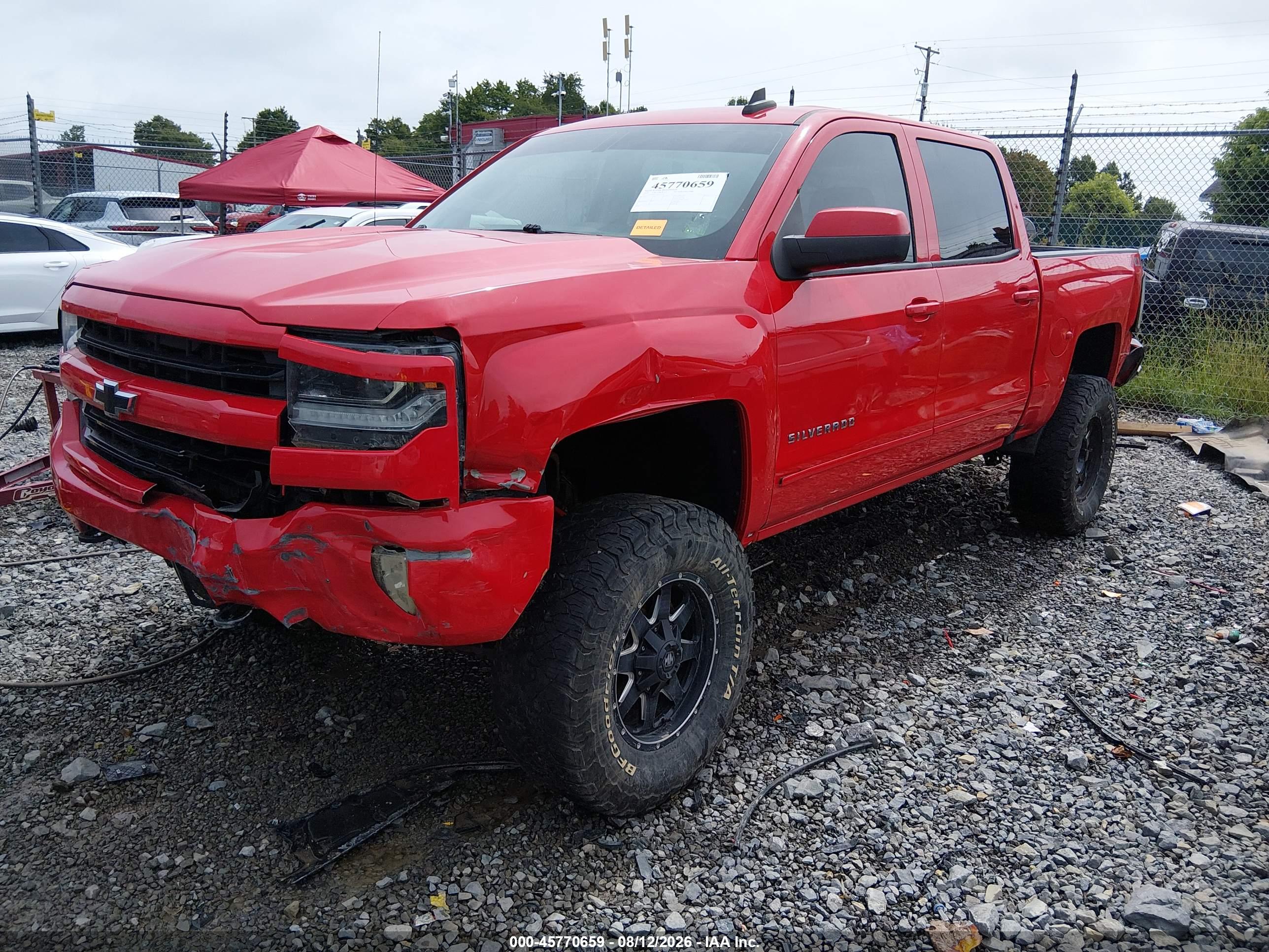 2018 CHEVROLET SILVERADO 1500 2LT — I2
