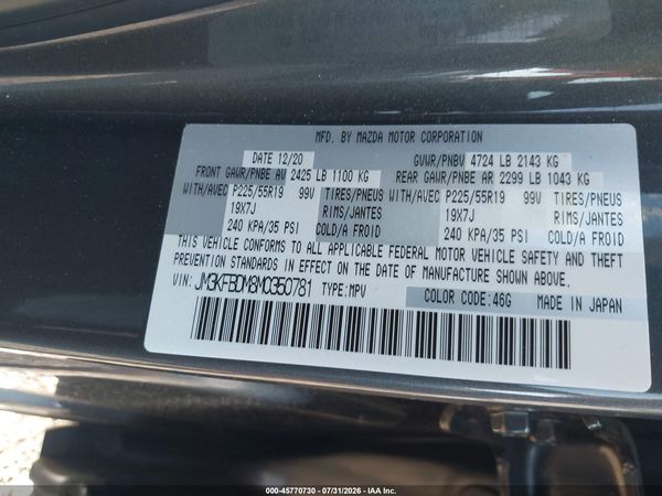 2021 MAZDA CX-5 GRAND TOURING