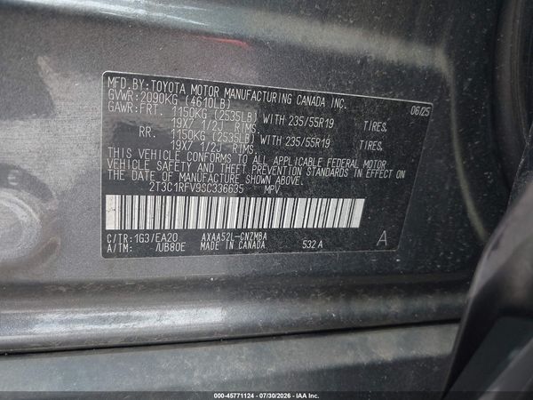 2025 TOYOTA RAV4 XLE PREMIUM