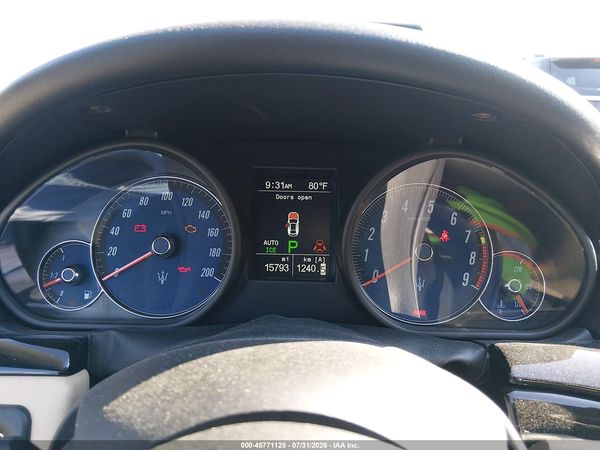 2017 MASERATI GRANTURISMO MC/MC CENTENNIAL/SPORT