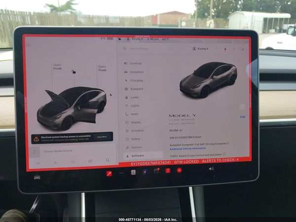2021 TESLA MODEL Y