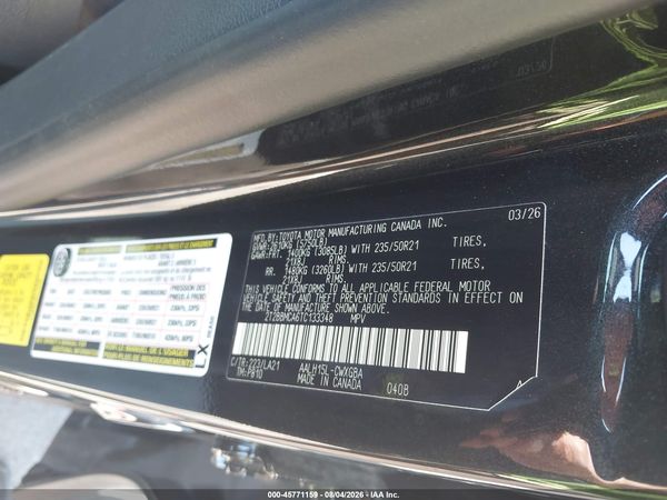 2026 LEXUS RX 350H LUXURY