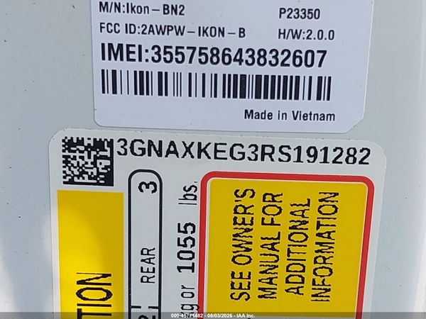2024 CHEVROLET EQUINOX FWD LT — I9