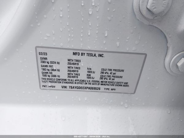 2023 TESLA MODEL Y