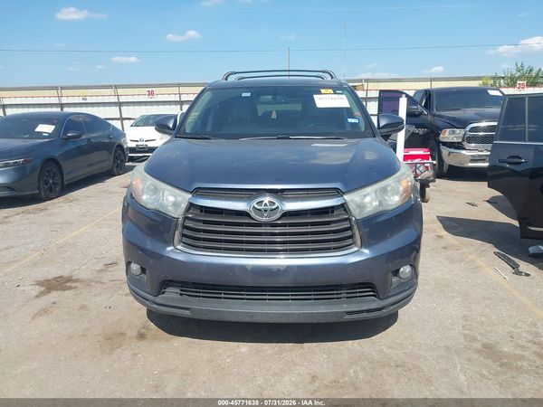 2016 TOYOTA HIGHLANDER XLE V6