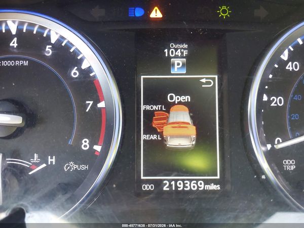 2016 TOYOTA HIGHLANDER XLE V6