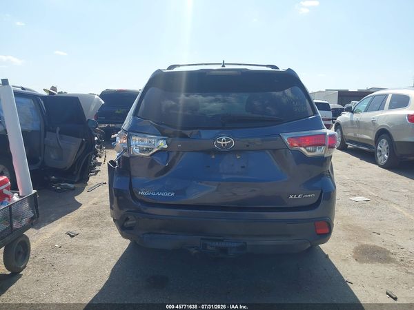2016 TOYOTA HIGHLANDER XLE V6