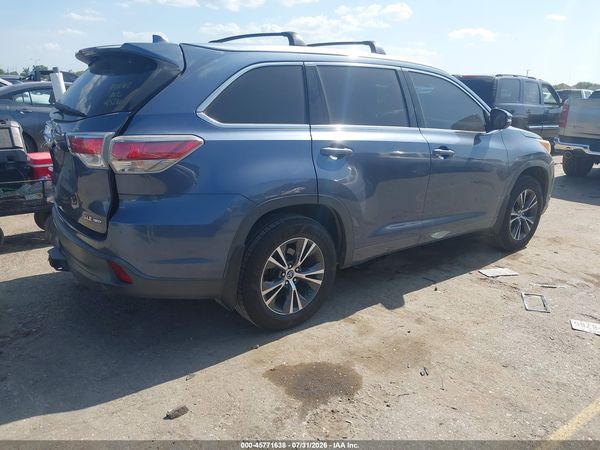 2016 TOYOTA HIGHLANDER XLE V6