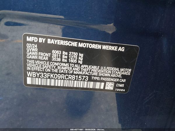 2024 BMW I5 EDRIVE40