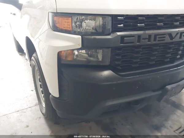 2020 CHEVROLET SILVERADO 1500 4WD  STANDARD BED WT — I72