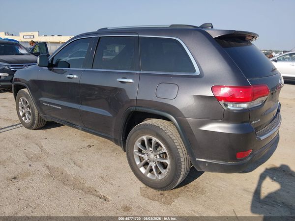 2016 JEEP GRAND CHEROKEE LIMITED