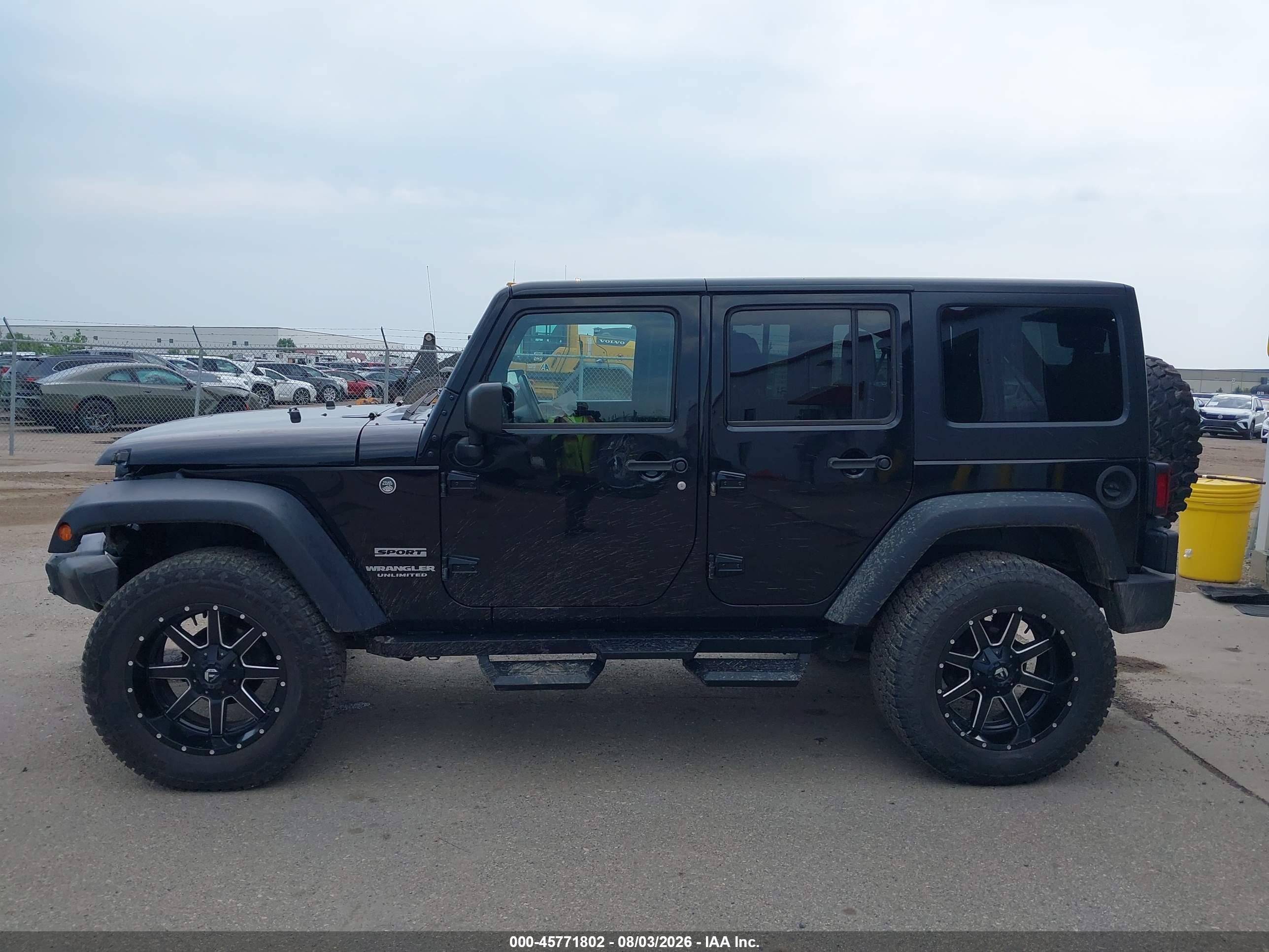 2016 JEEP WRANGLER UNLIMITED SPORT