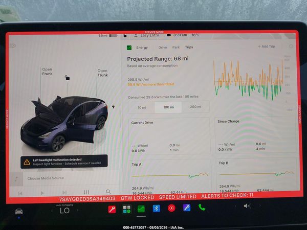 2025 TESLA MODEL Y