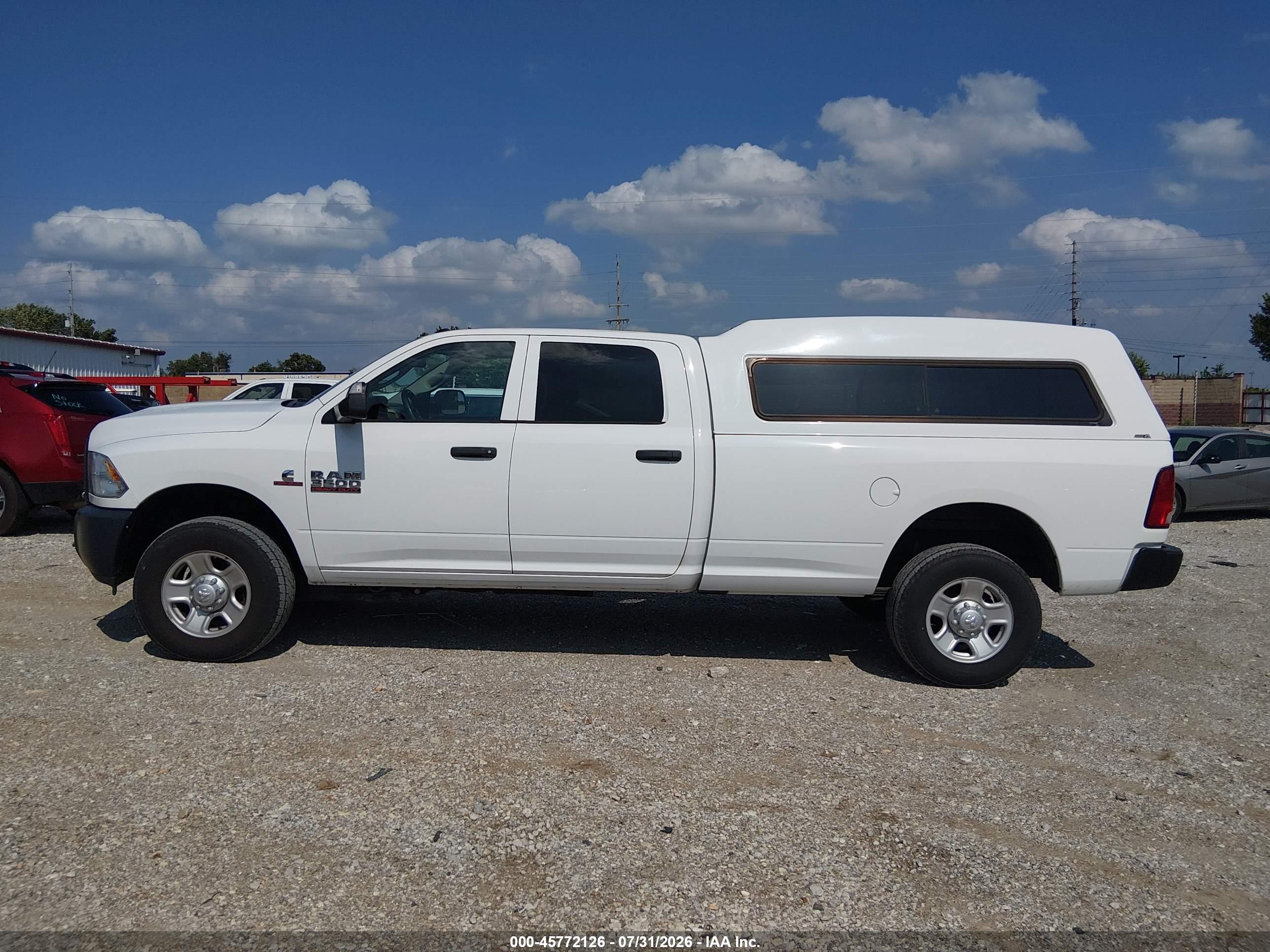 2017 RAM 3500 TRADESMAN  4X4 8' BOX