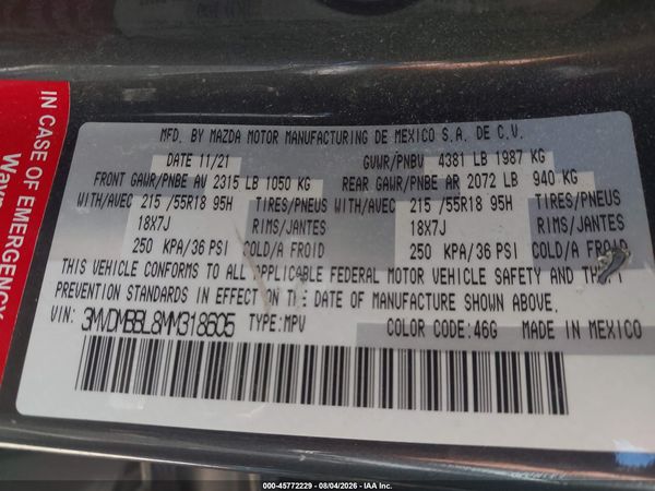 2021 MAZDA CX-30 SELECT