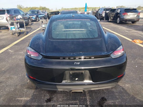 2018 PORSCHE 718 CAYMAN