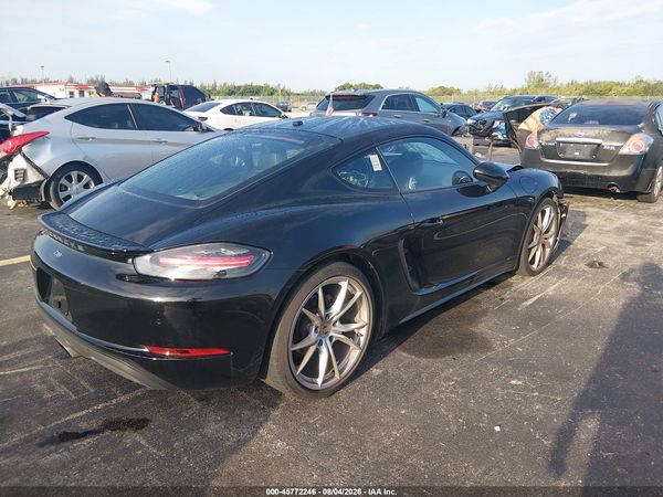 2018 PORSCHE 718 CAYMAN