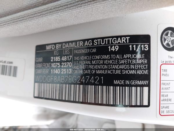 2014 MERCEDES-BENZ C 300 SPORT 4MATIC