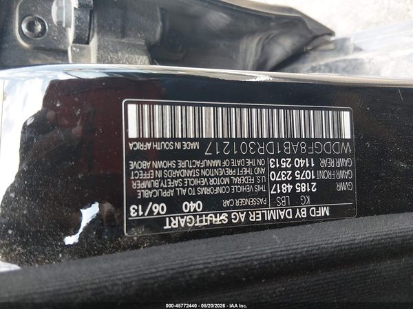 2013 MERCEDES-BENZ C 300 SPORT 4MATIC