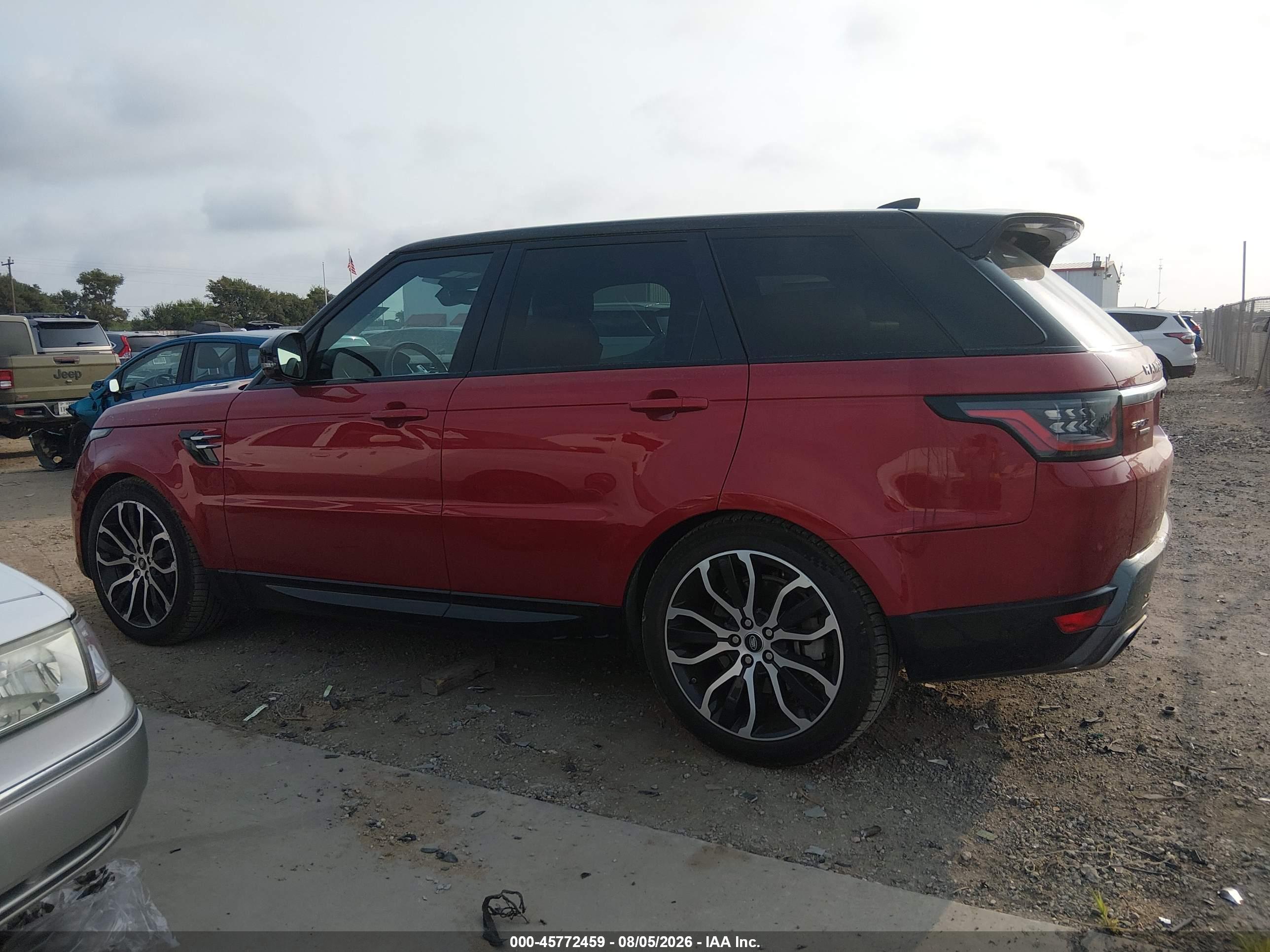2019 LAND ROVER RANGE ROVER SPORT HSE MHEV