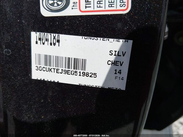 2014 CHEVROLET SILVERADO 1500 HIGH COUNTRY — I9