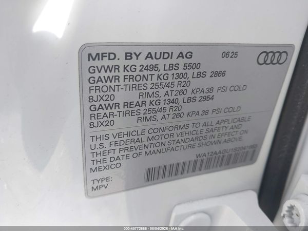 2025 AUDI ALL-NEW Q5