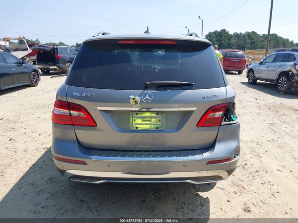 2012 MERCEDES-BENZ ML 350 4MATIC
