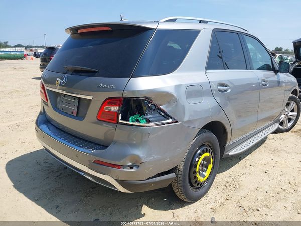 2012 MERCEDES-BENZ ML 350 4MATIC