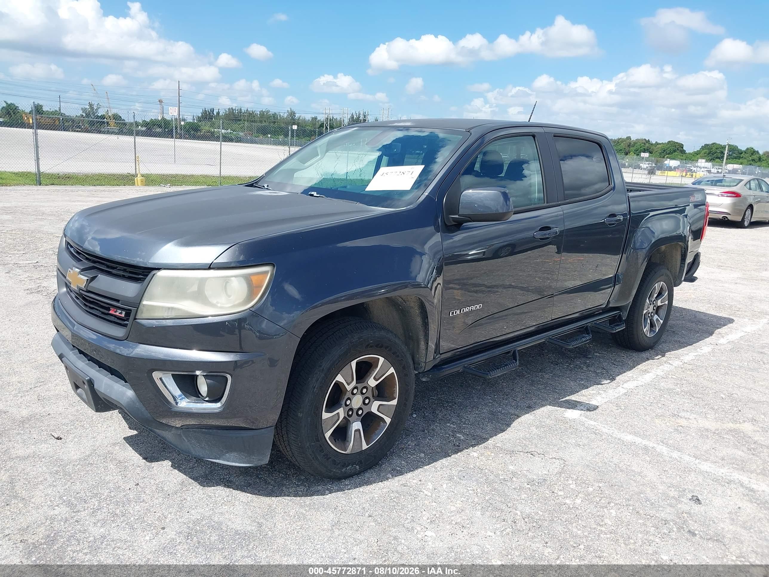 2016 CHEVROLET COLORADO 4WD Z71 — I2