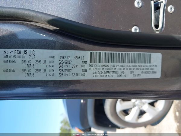 2017 JEEP NEW COMPASS LATITUDE 4X4