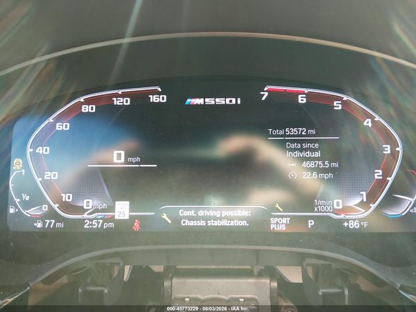 2020 BMW M550I XDRIVE
