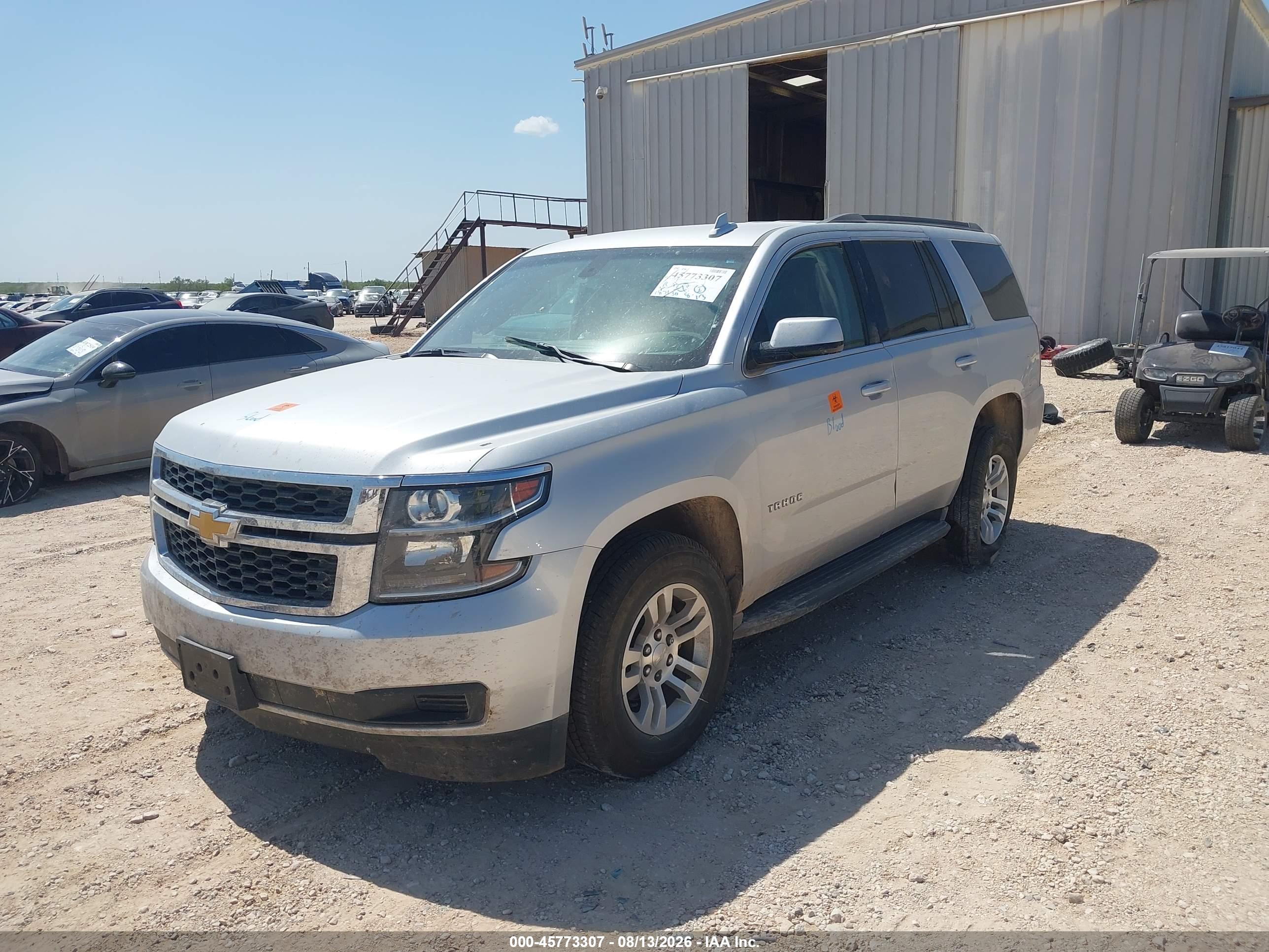 2017 CHEVROLET TAHOE LS — I2