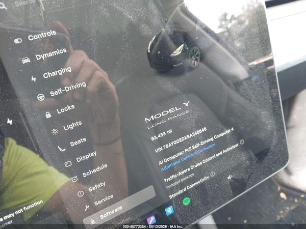2025 TESLA MODEL Y