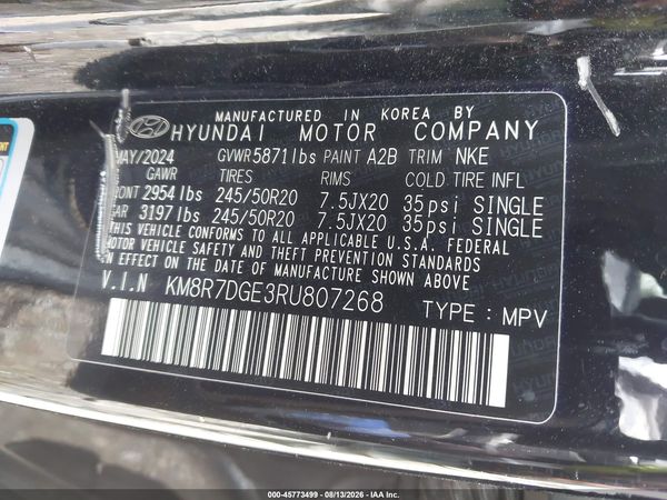 2024 HYUNDAI PALISADE