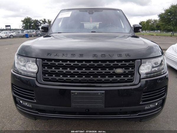 2017 LAND ROVER RANGE ROVER 5.0L V8 SUPERCHARGED