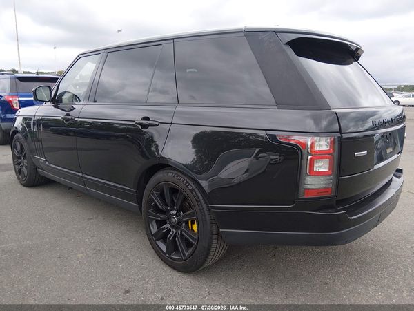 2017 LAND ROVER RANGE ROVER 5.0L V8 SUPERCHARGED