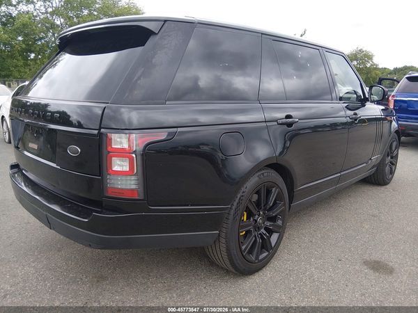 2017 LAND ROVER RANGE ROVER 5.0L V8 SUPERCHARGED