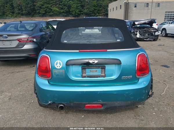 2018 MINI CONVERTIBLE COOPER