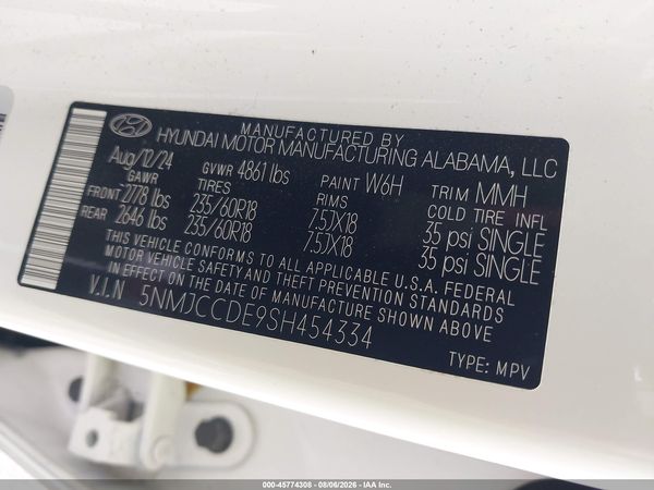 2025 HYUNDAI TUCSON SEL CONVENIENCE