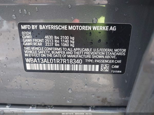 2024 BMW M235 GRAN COUPE I XDRIVE