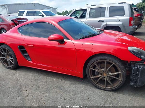 2018 PORSCHE 718 CAYMAN