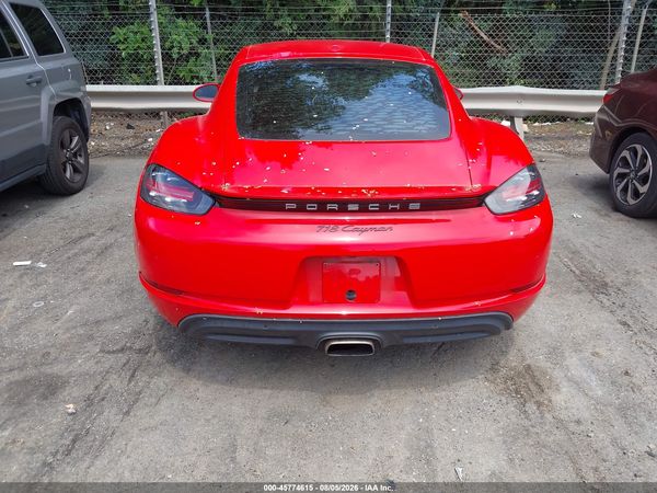 2018 PORSCHE 718 CAYMAN