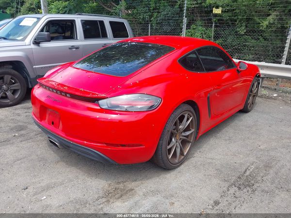 2018 PORSCHE 718 CAYMAN