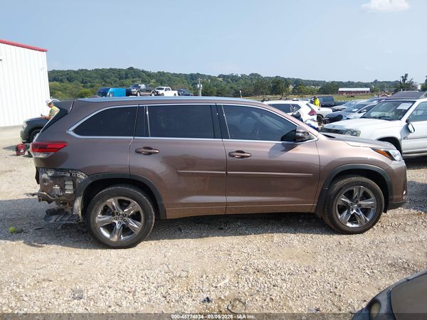 2019 TOYOTA HIGHLANDER LIMITED PLATINUM